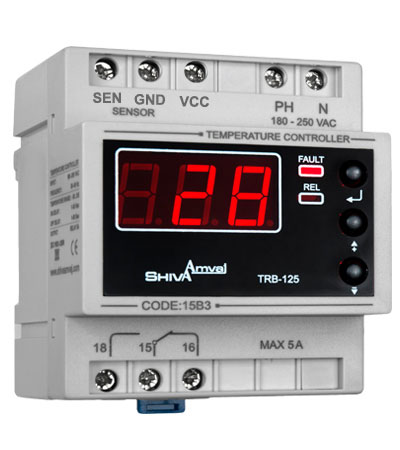 ترموستات 50C…125C- سنسوردار شیوا امواج 15B3