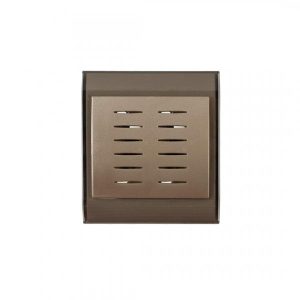 زنگ دینگ دانگ ایران الکتریک مدل 2008 قهوه ای بژ